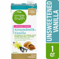 Simple Truth® Unsweetened Vanilla Almond Milk 32 fl oz