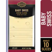 Private Selection® Baby Swiss Cheese Slices 7 oz