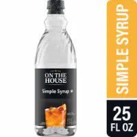 On the House Simple Syrup 25 fl oz