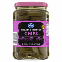 Kroger® Bread & Butter Pickle Chips 24 fl oz