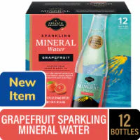 Private Selection® Caffeine Free Grapefruit Sparkling Mineral Water 12 pk / 12 fl oz