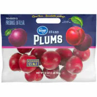 Kroger® Fresh Plums in 2 LB Bag