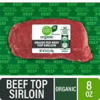 Simple Truth Organic® Grass Fed Beef Top Sirloin Steak 8 oz