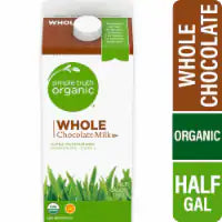 Simple Truth Organic® Whole Chocolate Milk Half Gallon