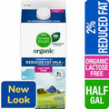 Simple Truth Organic® Lactose Free 2% Reduced Fat Milk Half Gallon