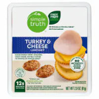 Simple Truth® Turkey & Cheese Natural Lunch Kit