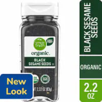 Simple Truth Organic® Whole Black Sesame Seed Shaker 2.22 oz