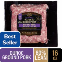 Private Selection® 80/20 Natural Duroc Ground Pork 16 OZ