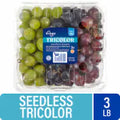 Kroger® Seedless Tricolor Grapes 3 lb