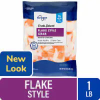 Kroger® Crab Select™ Imitation Crab Meat Flake Style 16 ounces