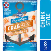 Kroger® Crab Select Chunk Style Imitation Crab Meat 8 oz