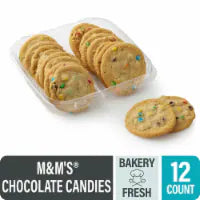 Bakery Fresh Cookies Made With M&M's® Chocolate Candies 12 count