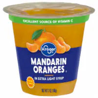 Kroger® Mandarin Oranges Fruit Cup 7 oz