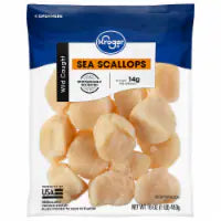 Kroger® Wild Caught Sea Scallops Frozen 16 ounces