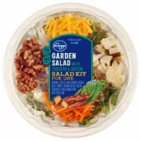 Kroger® Garden Salad With Chicken & Bacon Salad Kit For One
