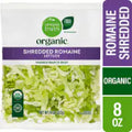 Simple Truth Organic® Shredded Romaine Lettuce Bagged Salad 8 oz