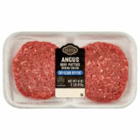 90/10 Lean Angus Ground Beef Patties (4Count) 16oz