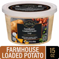 Private Selection® Kettle Cooked Farmhouse Loaded Potato Soup 15 oz
