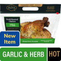 Private Selection® Garlic and Herb Whole Roasted Chicken Hot 32 oz
