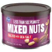 Kroger® Salted Mixed Nuts 34 oz