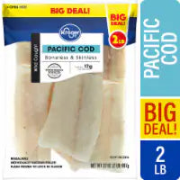 Kroger® Wild Caught Pacific Cod Fillets Frozen 32 ounces