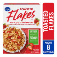 Kroger® Toasted Flakes with Strawberries Cereal 11.2 oz