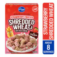 Kroger® Strawberry Frosted Shredded Wheat Cereal 16.3 oz