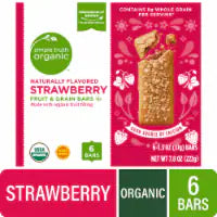 Simple Truth Organic® Strawberry Breakfast Bars 6 ct / 1.3 oz