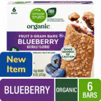 Simple Truth Organic® Blueberry Breakfast Bars 6 ct / 1.3 oz
