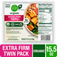 Simple Truth Organic® Extra Firm Tofu Twin Pack 2 ct 15.5oz