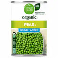 Simple Truth No Salt Organic Peas - 15oz can