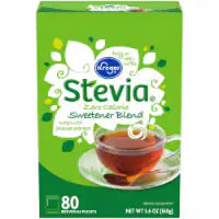 Kroger® Stevia Zero Calorie Sweetener Packets 80 ct