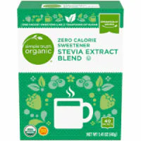 Simple Truth Organic™ Stevia Extract Blend Zero Calorie Sweetener 40 ct / 1.41 oz