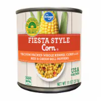 Kroger® Fiesta Style with Bell Peppers Whole Kernel Corn 11 oz