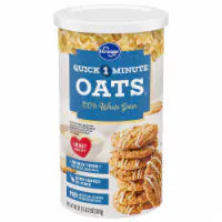 Kroger® Quick 1-Minute 100% Whole Grain Oats 18 oz