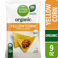 Simple Truth® Yellow Corn Tortilla Chips 9 oz
