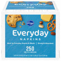 Kroger® Strong & Absorbent Everyday Paper Napkins 250 ct
