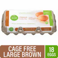 Simple Truth™ Natural Cage Free Large Brown Eggs 18 ct