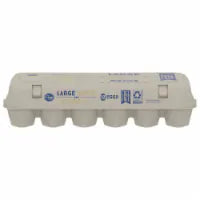 Store Brand Grade AA Large Cage Free White Eggs 18ct