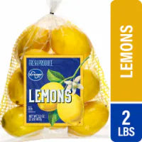 Kroger® Fresh Lemons Bag 2 lb