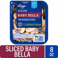 Kroger® Sliced Baby Bella Mushrooms 8 oz