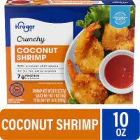 Kroger® Crunchy Coconut Shrimp with Sweet Chili Sauce Frozen 10 ounces