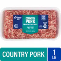 Kroger® Country Pork Ground Sausage 16 oz