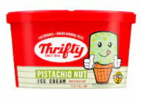 Thrifty Pistachio Nut Ice Cream Tub 48 oz