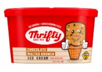 Thrifty Chocolate Malted Krunch Ice Cream 48 oz