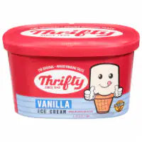 Thrifty Vanilla Ice Cream Tub 1.5 qt