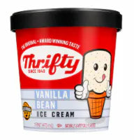 Thrifty Vanilla Bean Ice Cream Pint