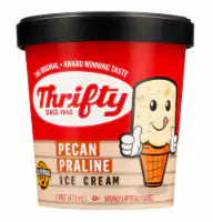 Thrifty® Pecan Praline Ice Cream Pint