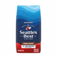 Seattle's Best Coffee 6th Ave Bistro Dark Roast Ground Coffee NET WT 20 OZ