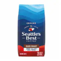 Seattle's Best Coffee Post Alley Dark Roast Ground Coffee NET WT 20 OZ